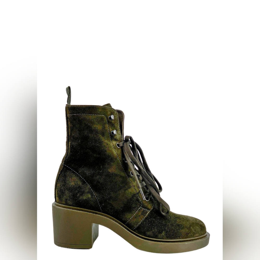 NIB Gianvito Rossi Dark Olive boots - Picture 2 of 5